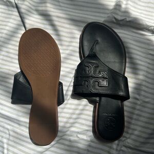 Black Tory Burch sandals